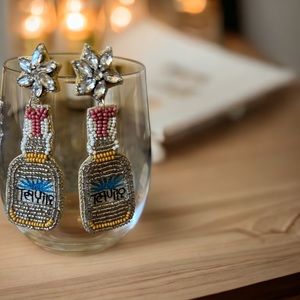 Tequila Beaded Earrings